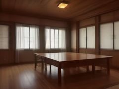北欧风格室内空间，白色纱帘在自然光下半透明飘动，暖光台灯制造乳色晕染，整体呈现乳色吐息室内氛围